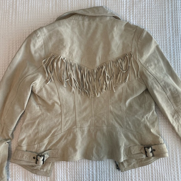 Genuine Suede Fringe Jacket - Picture 6 of 11